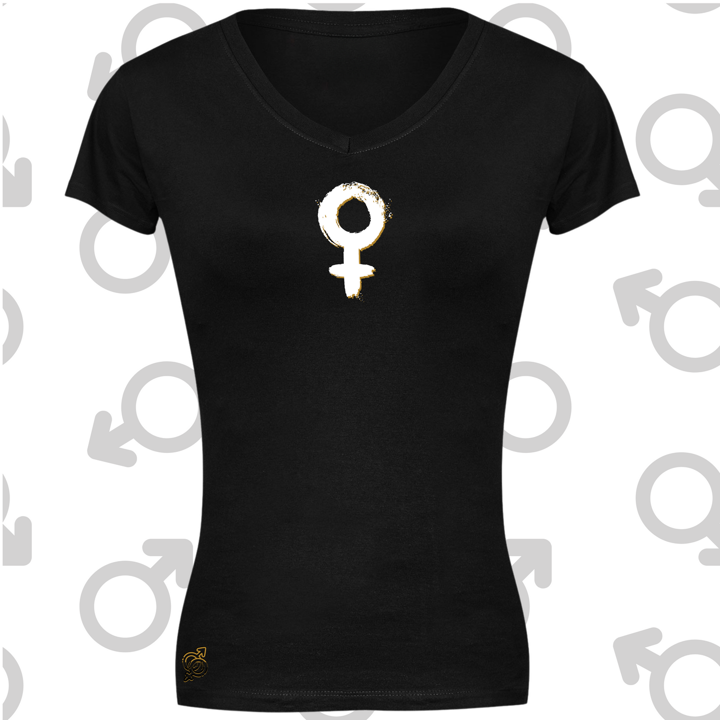 Ladies V-Neck T