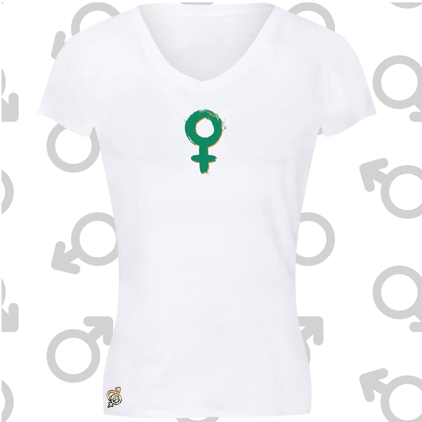 Ladies V-Neck T